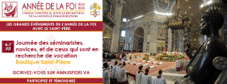 Journée des séminaristes, novices et de tous ceux qui sont en recherche vocationnelle